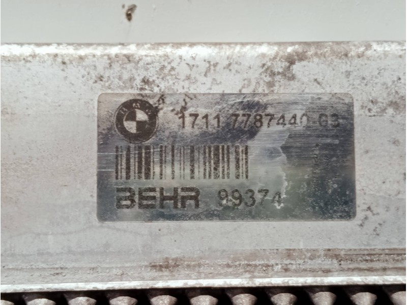 Recambio de radiador agua para bmw serie 5 berlina (e60) 530d referencia OEM IAM 1711778744003  
