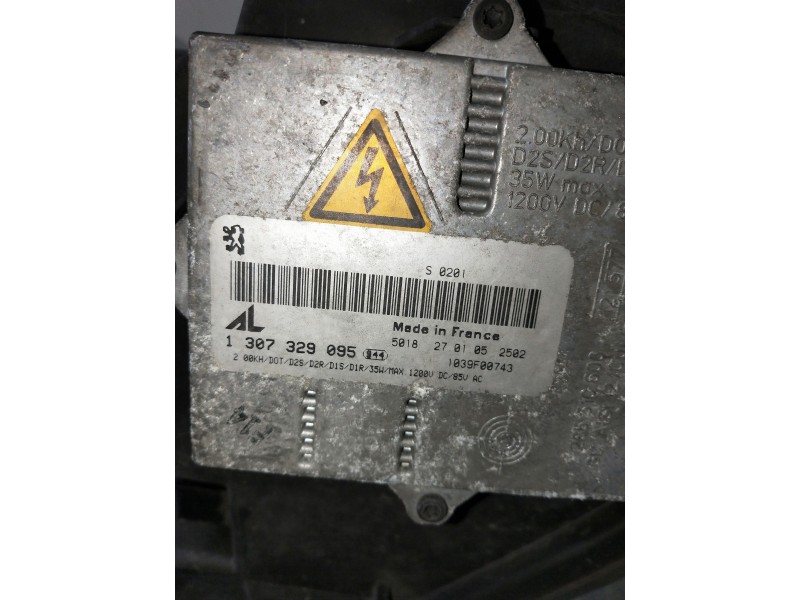 Recambio de faro izquierdo para peugeot 407 sw st confort pack referencia OEM IAM 0301213271 1307329095 9641944280