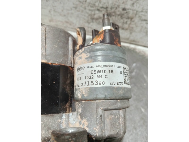 Recambio de motor arranque para opel corsa f referencia OEM IAM 9812715380 ESW1015 