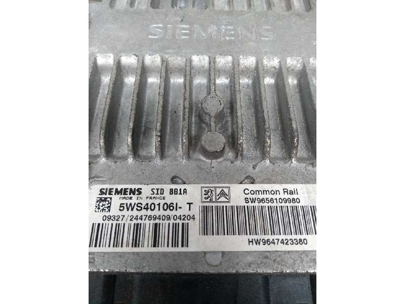 Recambio de centralita motor uce para citroen xsara berlina 2.0 hdi 66kw premier referencia OEM IAM 5WS40106IT HW9647423380 SW96
