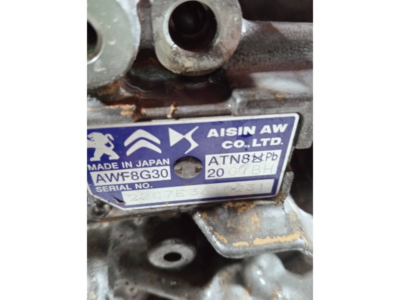 Recambio de caja cambios para opel corsa f referencia OEM IAM 20GTBH AW8G30 ATN8P6 22C7E361631 AUTOMATICO