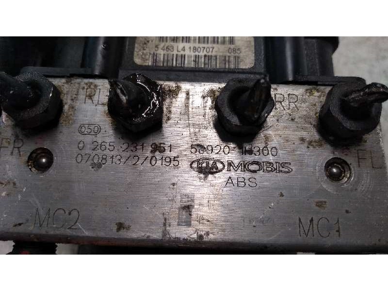 Recambio de abs para kia cee´d sporty wagon 1.6 cat referencia OEM IAM 0265800637 0265233951  Recambio de abs para kia cee´d sporty wagon 1.6 cat referencia OEM IAM 0265800637 0265233951