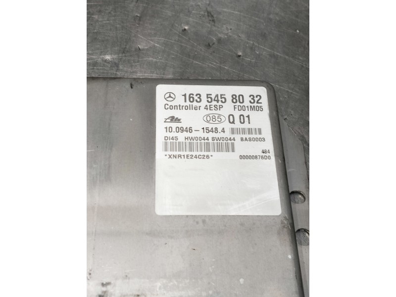 Recambio de centralita abs para mercedes clase m (w163) referencia OEM IAM 1635458032 XNR1E24C26 10094615484