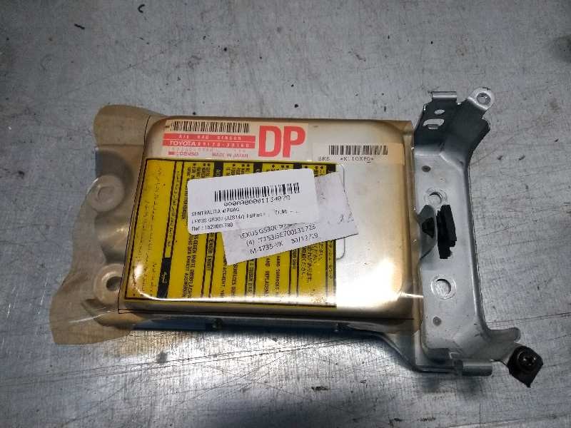 Recambio de centralita airbag para lexus gs300 (jzs147) edition referencia OEM IAM 1523000780 8917030160 8917030060