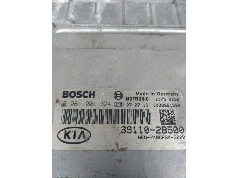 Recambio de centralita motor uce para kia cee´d sporty wagon 1.6 cat referencia OEM IAM 0261201324 391102B500  Recambio de centralita motor uce para kia cee´d sporty wagon 1.6 cat referencia OEM IAM 0261201324 391102B500
