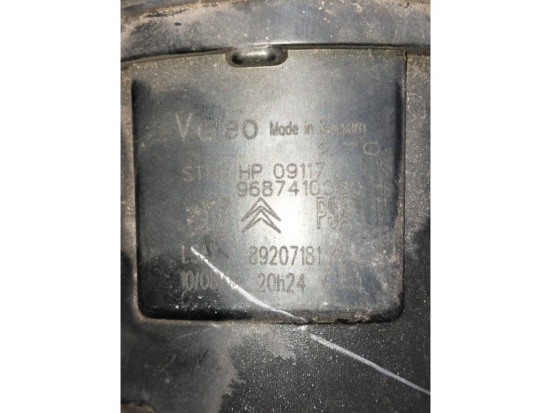 Recambio de faro antiniebla derecho para citroen c4 picasso referencia OEM IAM 9687410080 89107181 