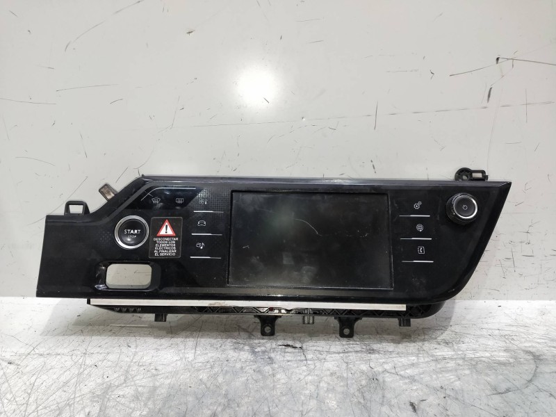 Recambio de pantalla multifuncion para citroen c4 picasso referencia OEM IAM 9812720580 83338101072947 