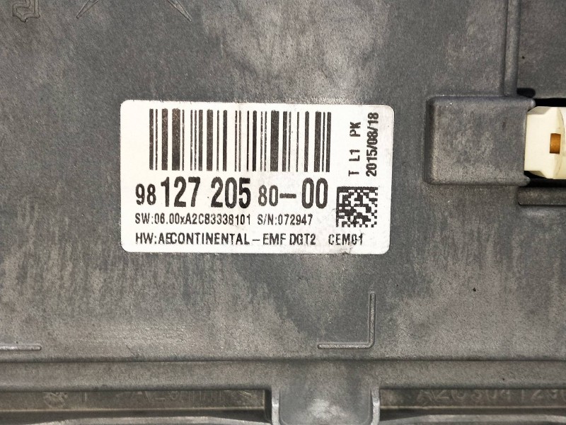Recambio de pantalla multifuncion para citroen c4 picasso referencia OEM IAM 9812720580 83338101072947 
