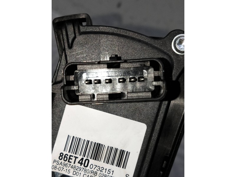 Recambio de potenciometro pedal para citroen c4 picasso referencia OEM IAM 967582980  