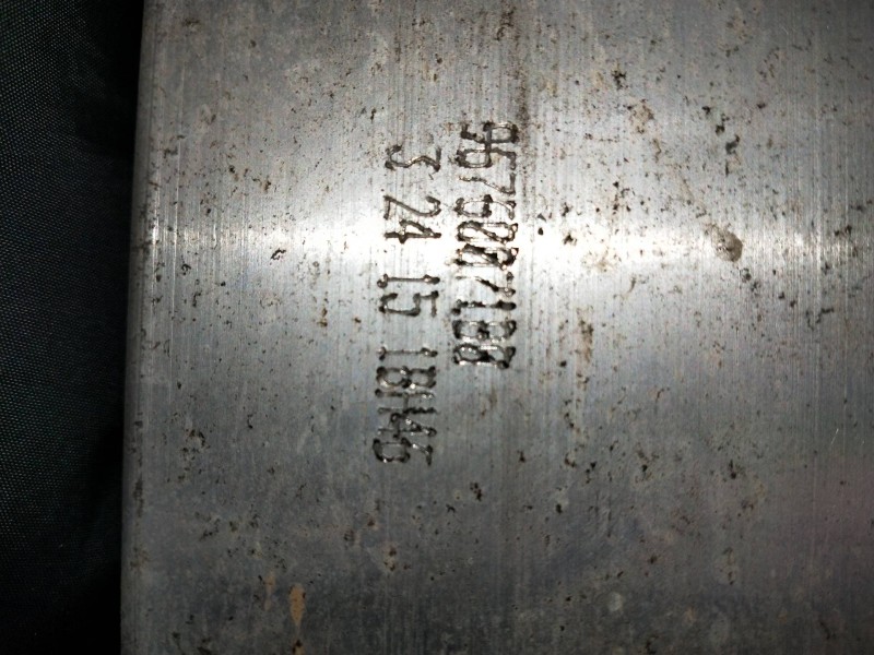 Recambio de refuerzo paragolpes trasero para citroen c4 picasso referencia OEM IAM 9676007188  