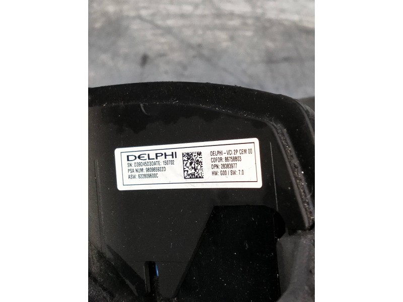 Recambio de volante para citroen c4 picasso referencia OEM IAM 98096592ZD  