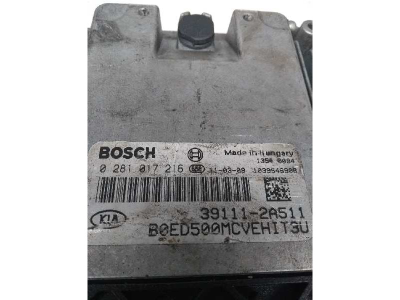 Recambio de centralita motor uce para kia cee´d emotion referencia OEM IAM 0281017216 391112A511 