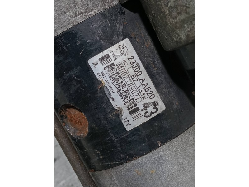 Recambio de motor arranque para subaru legacy familiar/outback b13 (bp) referencia OEM IAM 23300AA620 M002T89071 