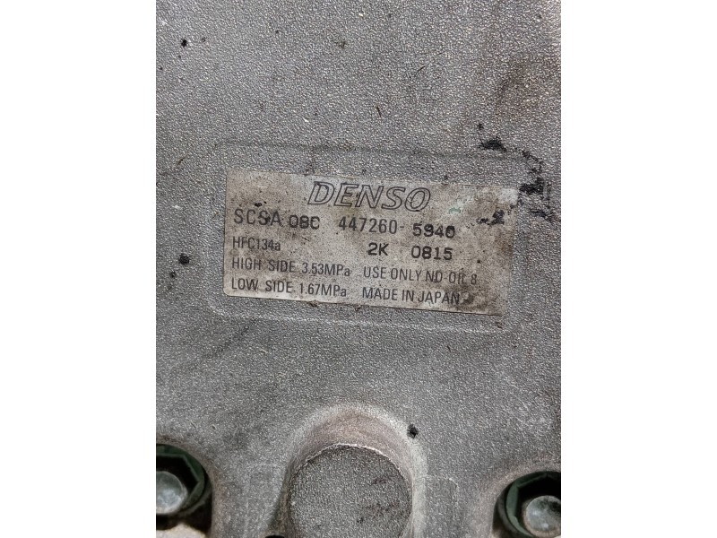 Recambio de compresor aire acondicionado para subaru legacy familiar/outback b13 (bp) referencia OEM IAM 4472605940  