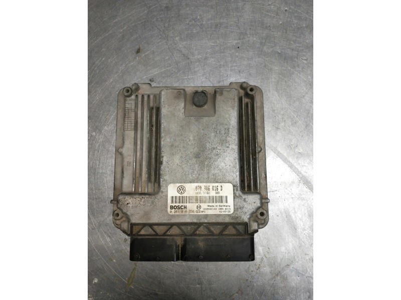 Recambio de centralita motor uce para volkswagen touareg (7la) referencia OEM IAM 0281010736 070906016D 1039S0214418650213