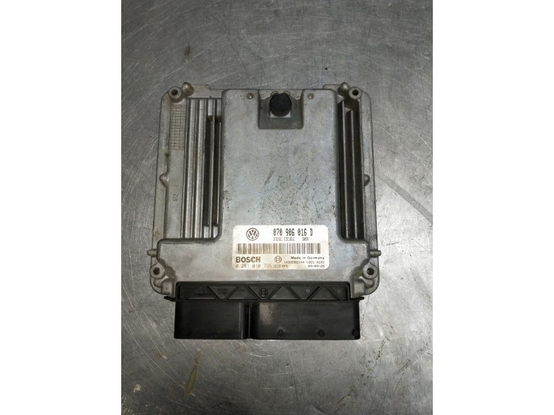 Recambio de centralita motor uce para volkswagen touareg (7la) referencia OEM IAM 0281010736 070906016 