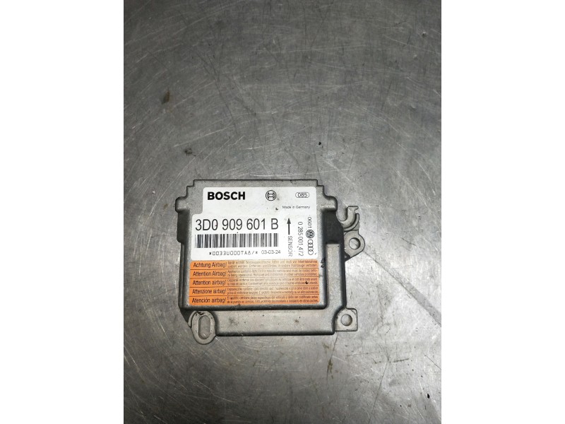 Recambio de centralita airbag para volkswagen touareg (7la) referencia OEM IAM 0285001472 3DO909601B 