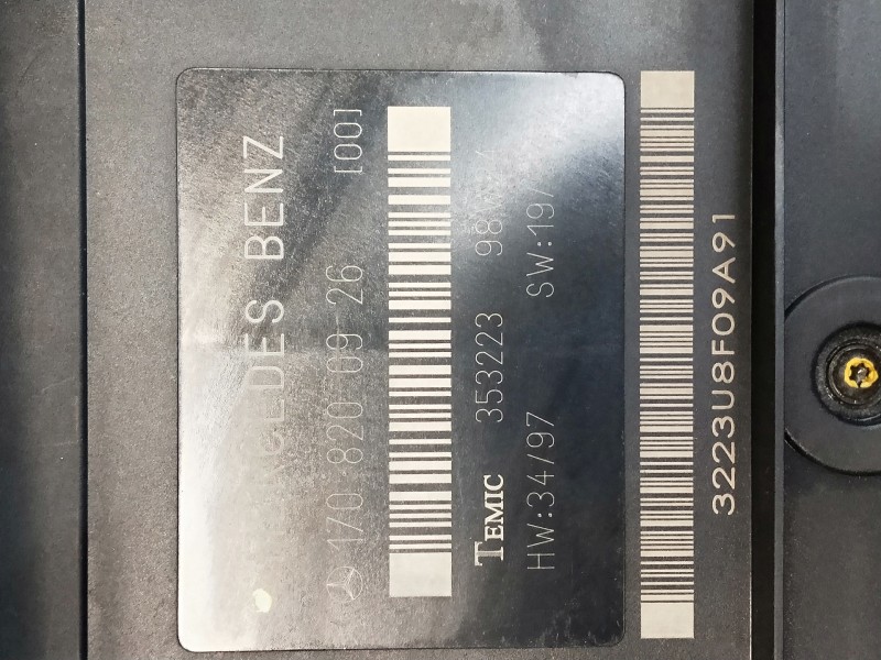 Recambio de modulo electronico para mercedes clase slk (w170) roadster referencia OEM IAM 1708200926 35322398W24 3223U8F09A91