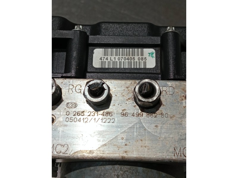 Recambio de abs para citroen c4 coupe referencia OEM IAM 0265800395 0265231486 9649988280