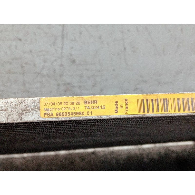 Recambio de condensador / radiador aire acondicionado para citroen c4 coupe referencia OEM IAM 965054598001 7402415 
