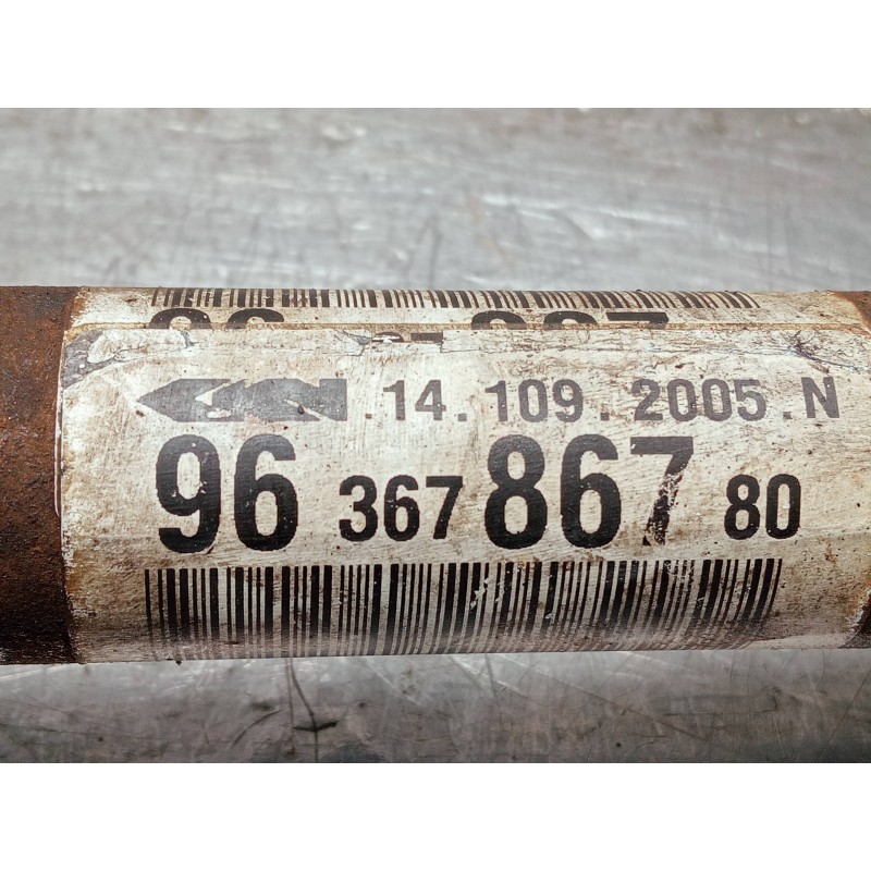 Recambio de transmision delantera izquierda para citroen c4 coupe referencia OEM IAM 9636786780  