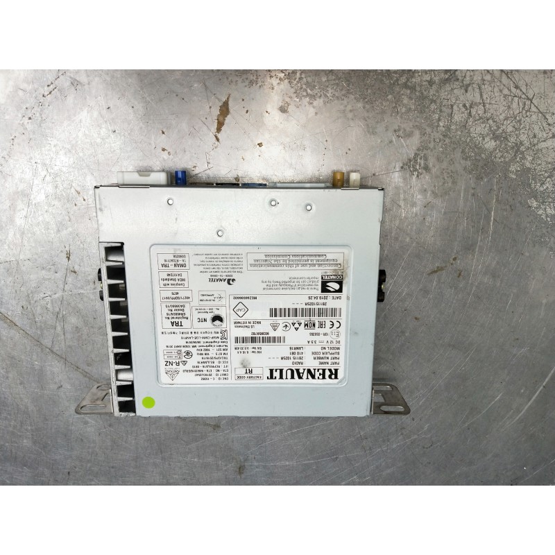 Recambio de sistema audio / radio cd para renault megane iv berlina 5p referencia OEM IAM 281151025R 410081 