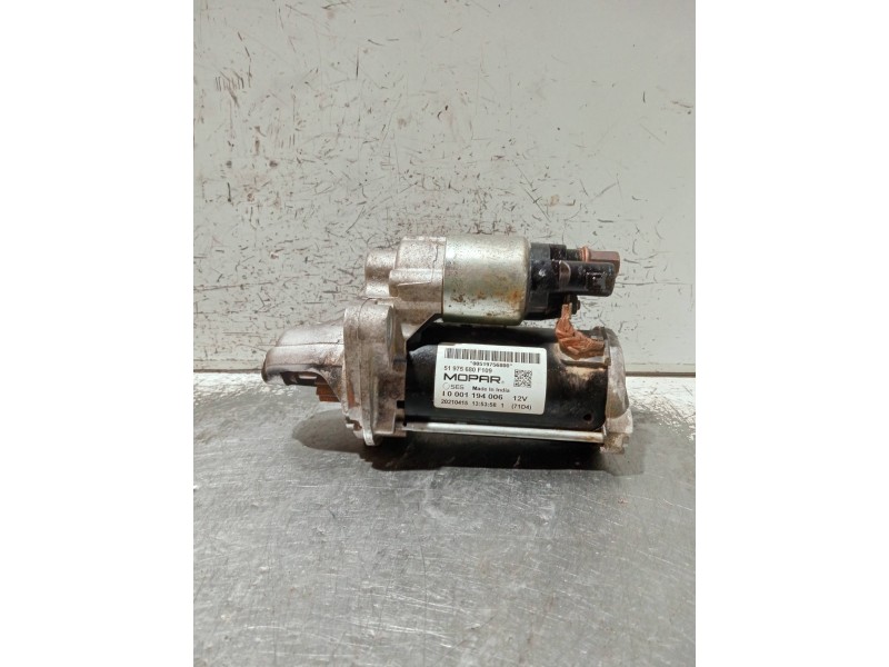 Recambio de motor arranque para fiat 500 312 1.0 hybrid referencia OEM IAM 51975680F109 0001194006 