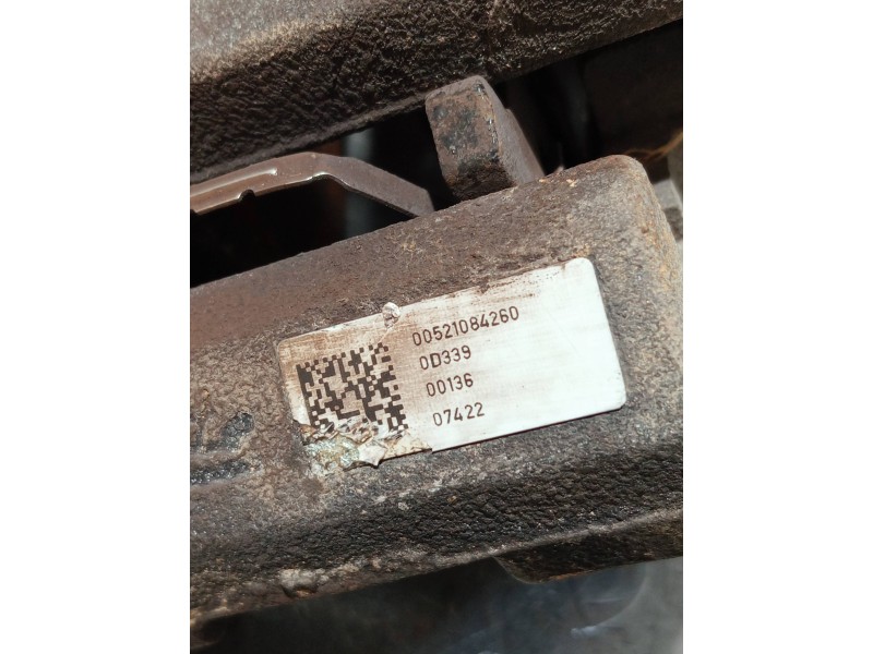 Recambio de pinza freno delantera derecha para fiat 500 312 1.0 hybrid referencia OEM IAM 00521084260 0D339 