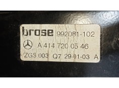 Recambio de elevalunas delantero izquierdo para mercedes vaneo (w414) furgoneta compacta 1.6 cat referencia OEM IAM A4147200546  2
