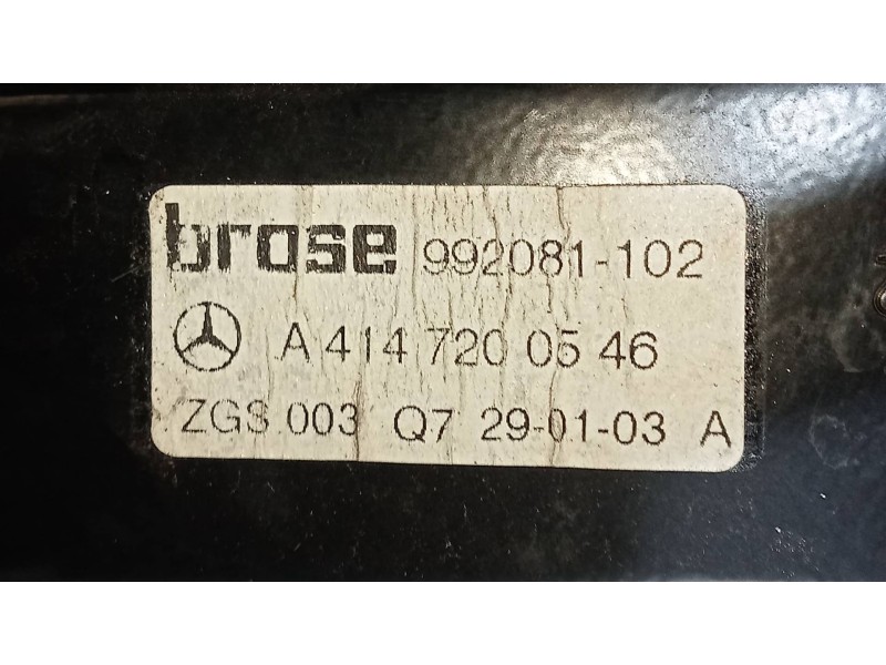 Recambio de elevalunas delantero izquierdo para mercedes vaneo (w414) furgoneta compacta 1.6 cat referencia OEM IAM A4147200546 