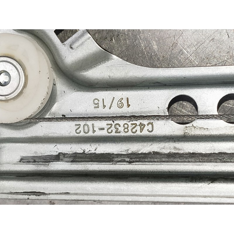 Recambio de elevalunas delantero derecho para renault megane iv berlina 5p referencia OEM IAM 430106F0 1905090954472 5P