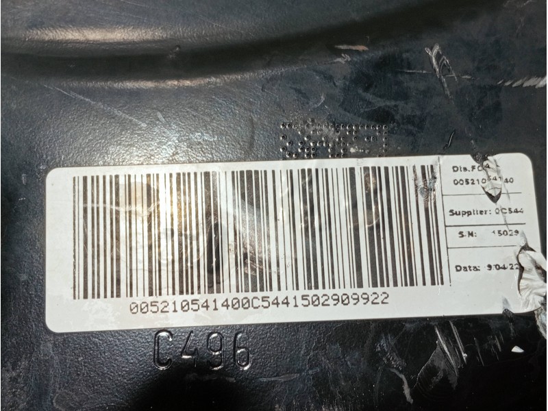 Recambio de puente delantero para fiat 500 312 1.0 hybrid referencia OEM IAM 00521054140  CUNA