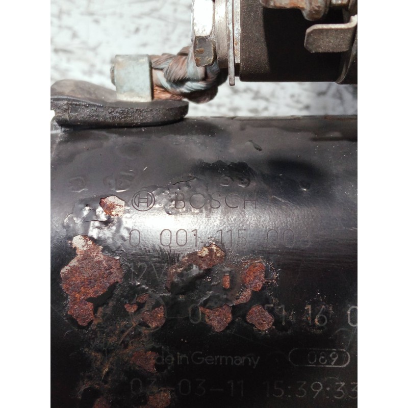 Recambio de motor arranque para mercedes vaneo (w414) furgoneta compacta referencia OEM IAM 0001115008  