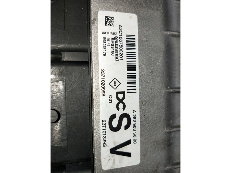 Recambio de centralita motor uce para renault megane iv berlina 5p referencia OEM IAM A2C1667500201  