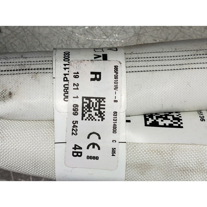 Recambio de airbag cortina delantero derecho para renault megane iv berlina 5p referencia OEM IAM 985P09101R  