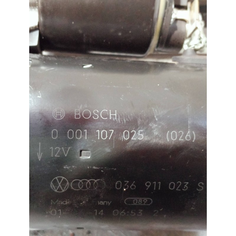 Recambio de motor arranque para seat cordoba berlina (6k2) signo referencia OEM IAM 036911023S 0001107025 