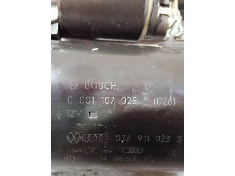 Recambio de motor arranque para seat cordoba berlina (6k2) signo referencia OEM IAM 036911023S 0001107025 