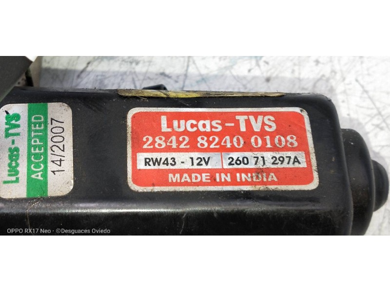 Recambio de motor limpia trasero para tata indica 1.4 d referencia OEM IAM 284282400108  