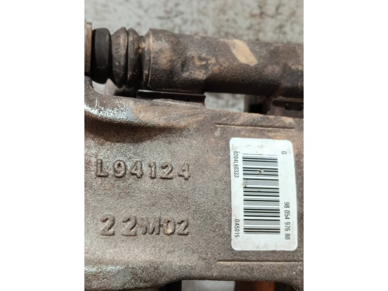 Recambio de pinza freno delantera izquierda para citroen c3 referencia OEM IAM 9805497680 0204L60323 L94124