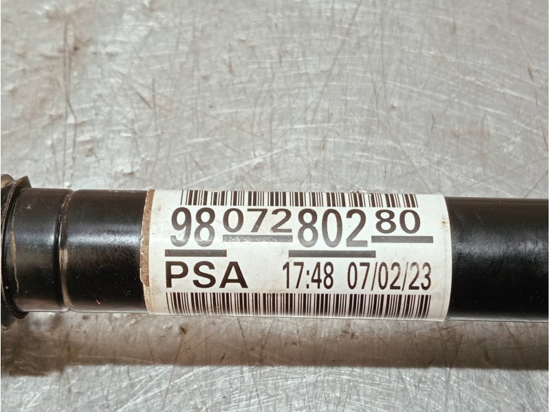 Recambio de transmision delantera izquierda para citroen c3 referencia OEM IAM 9807280280  