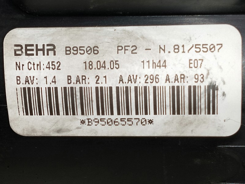 Recambio de motor calefaccion para citroen c4 coupe referencia OEM IAM B95065570  