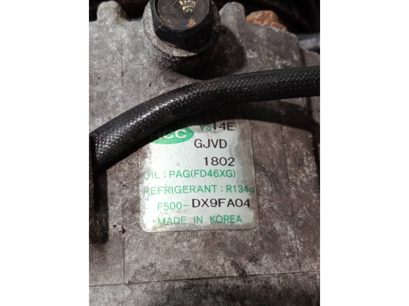 Recambio de compresor aire acondicionado para hyundai ix35 referencia OEM IAM F500DX9FA04  