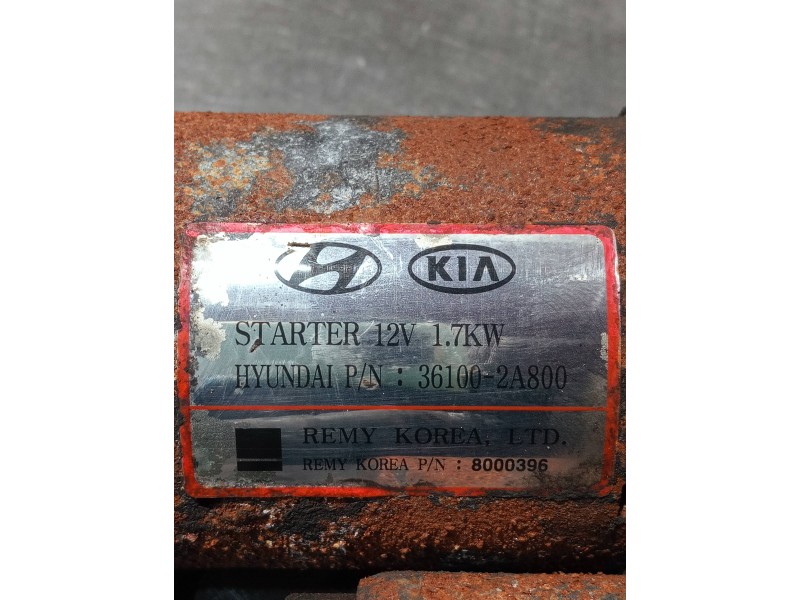 Recambio de motor arranque para hyundai ix35 referencia OEM IAM 361002A800  