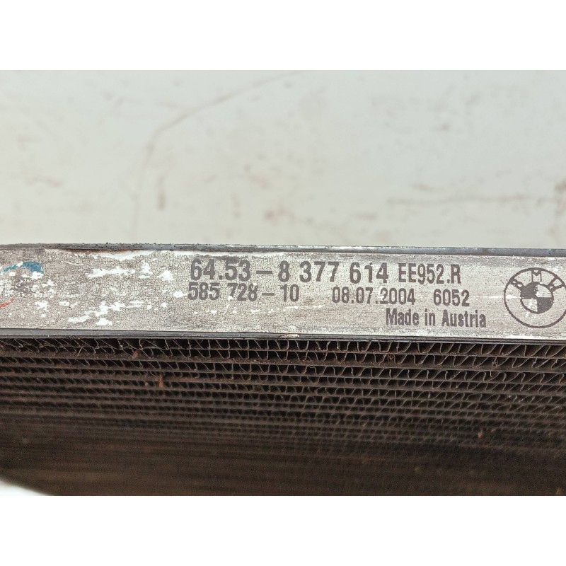 Recambio de condensador / radiador aire acondicionado para bmw serie 3 compact (e46) referencia OEM IAM 64538337614 58572810 