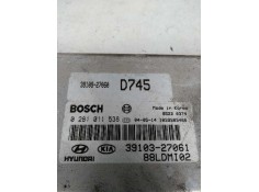 Recambio de centralita motor uce para kia cerato 2.0 turbodiesel cat referencia OEM IAM 0281011538 3910327061 3910927060 D745 2