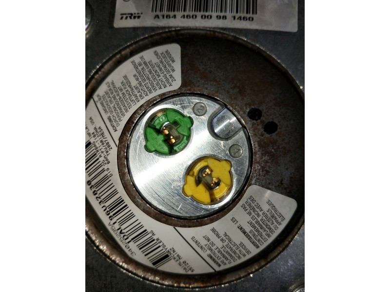 Recambio de airbag delantero izquierdo para mercedes clase m (w164) 320 cdi 4m edition 10 referencia OEM IAM A1644600098 6146033