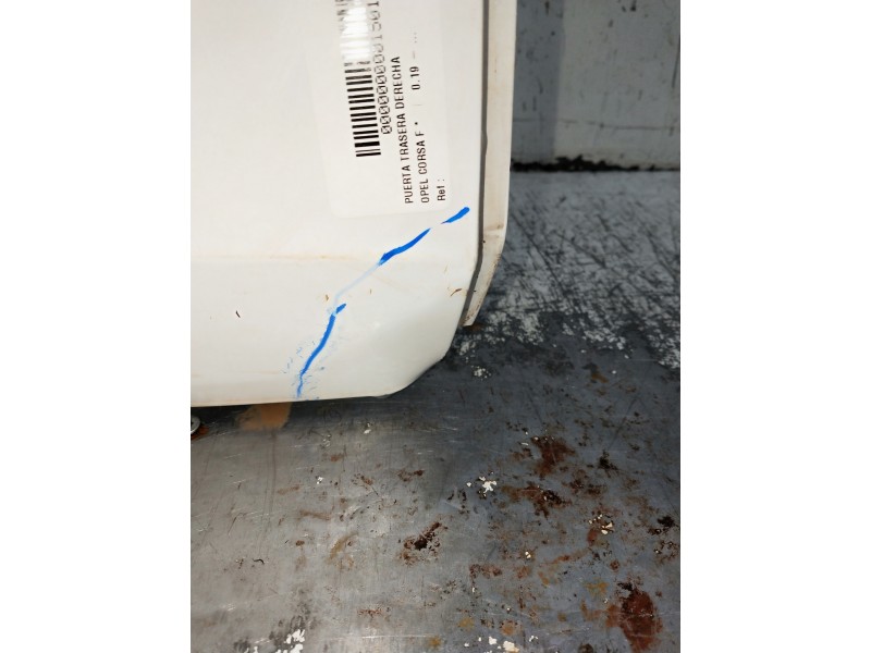 Recambio de puerta trasera derecha para opel corsa f referencia OEM IAM  OJO VER FOTOS 5P
