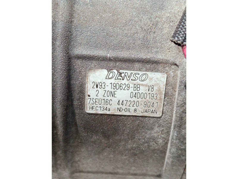 Recambio de compresor aire acondicionado para jaguar xj referencia OEM IAM 2W9319D629BB 4472209041 