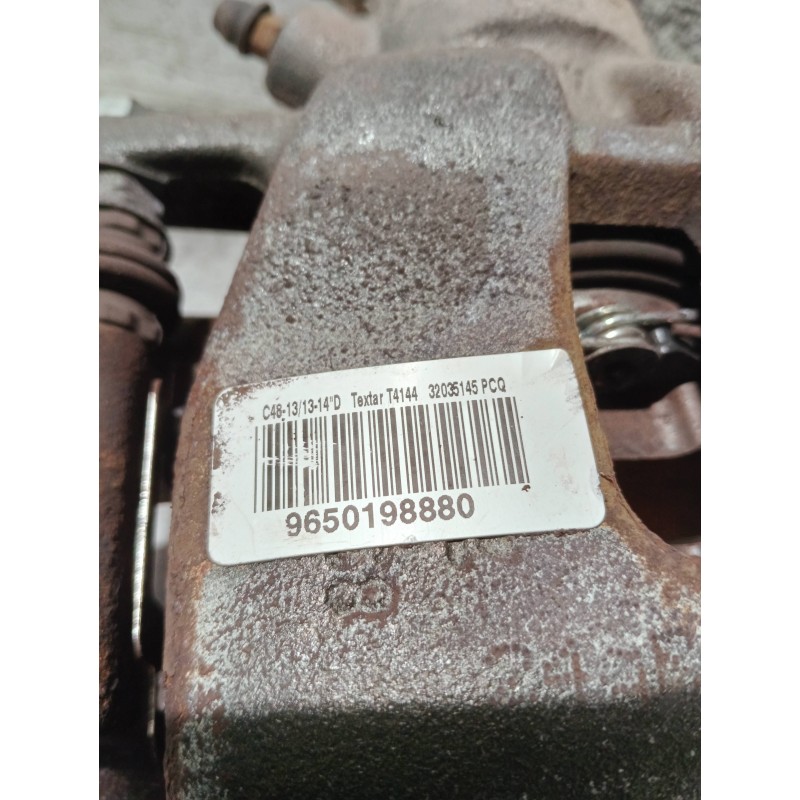 Recambio de pinza freno delantera derecha para citroen c3 referencia OEM IAM 9650198880 32035145 