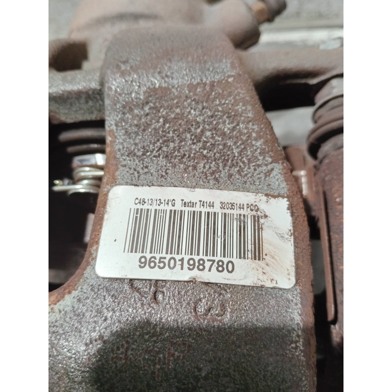 Recambio de pinza freno delantera izquierda para citroen c3 referencia OEM IAM 9650198780 32035144 